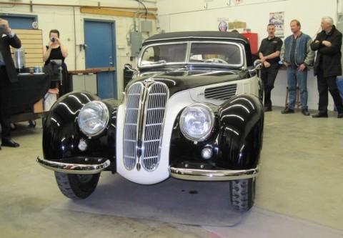 1938 BMW 327/328 unveiled at Jellybean AutoCrafters