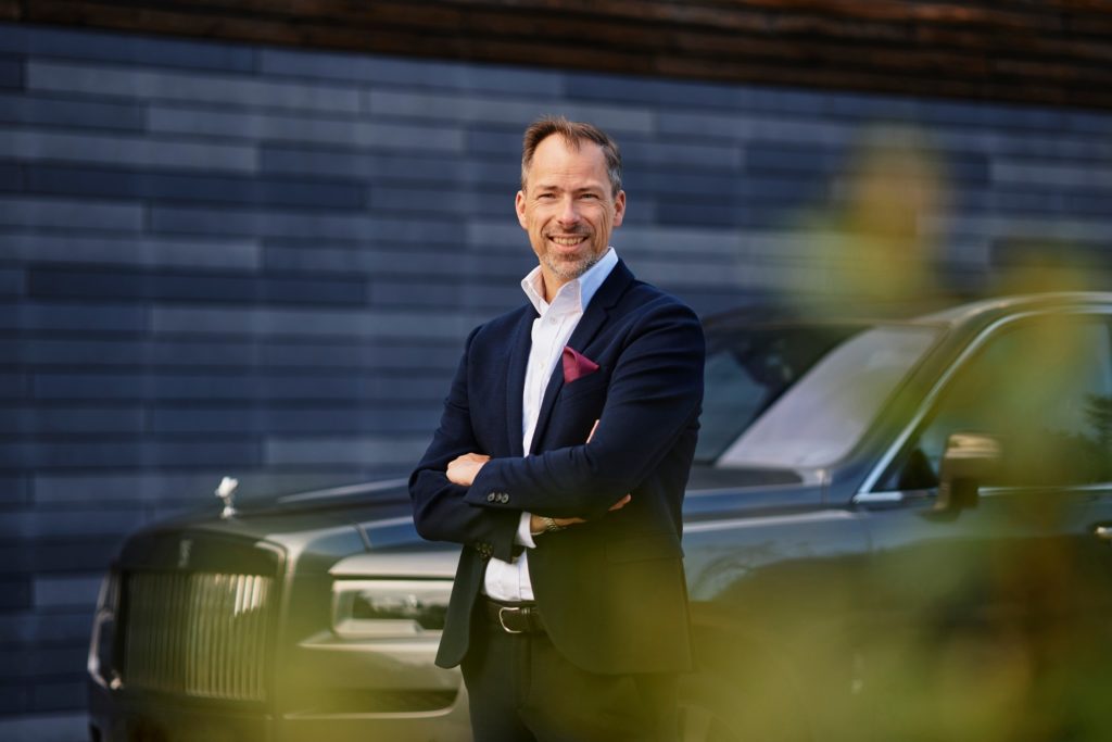 Anders Warming, new Rolls-Royce Director of Design, effective July 1, 2021.